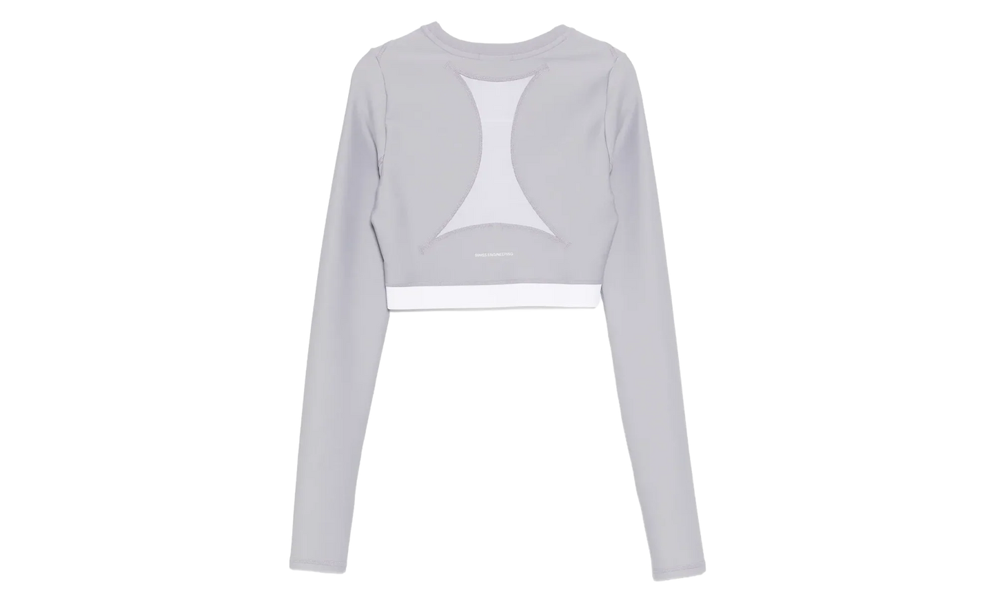 Train Long Sleeve Crop WMNS "Lilac" 1WF10220174