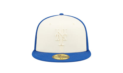 59Fifty MLB New York Mets Tonal 2-Tone Fitted Hat "Orange" 60243575