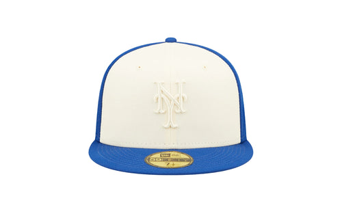 59Fifty MLB New York Mets Tonal 2-Tone Fitted Hat "Orange" 60243575
