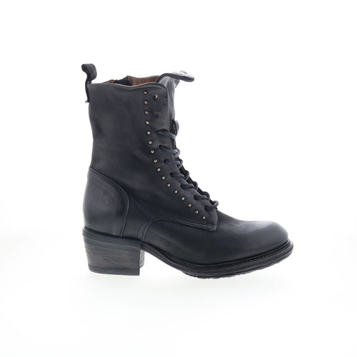 Carlton A22214-101-6002 Womens Black Leather Casual Dress Boots