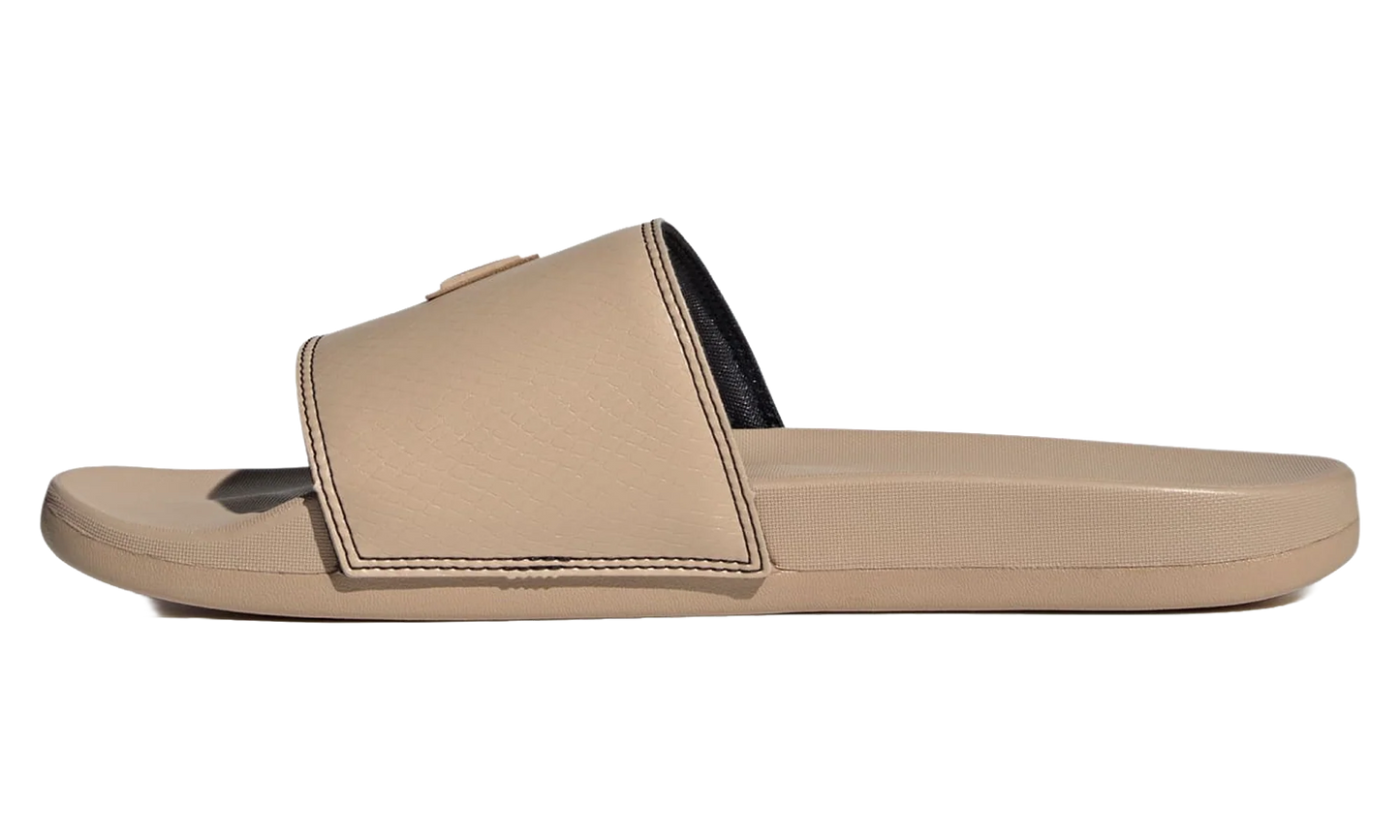 Adilette Comfort Slides "Warm Sandstone Core Black" JQ2255