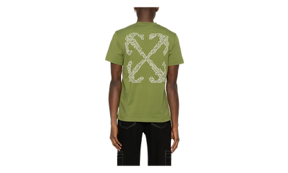 Brick Arrow Slim S/S Tee "Green" OMAA027G20JER0655501
