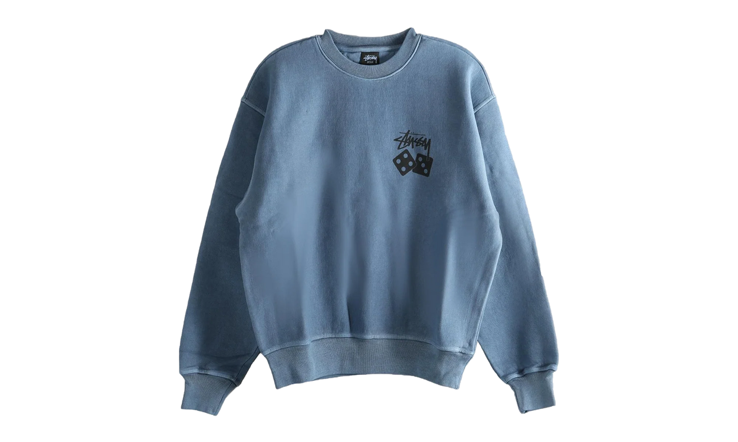 Dice Pig Dyed Crew Sweatshirt "NAVY" 1915077 NAVY