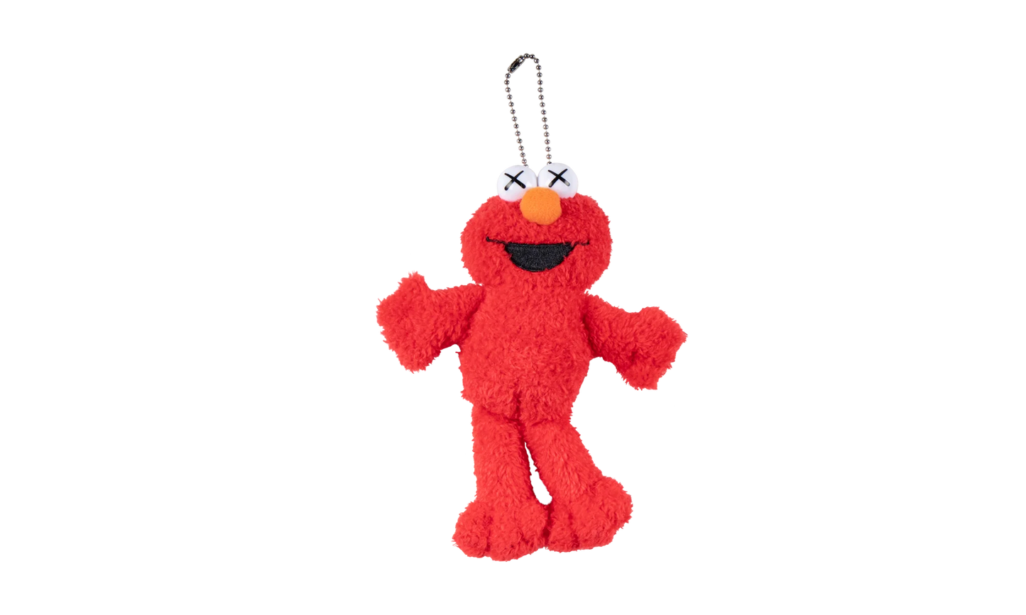 Sesame Street Water Parade Elmo Plush Keychain "Red" KAWS202450