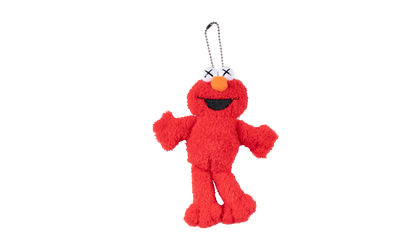 Sesame Street Water Parade Elmo Plush Keychain "Red" KAWS202450