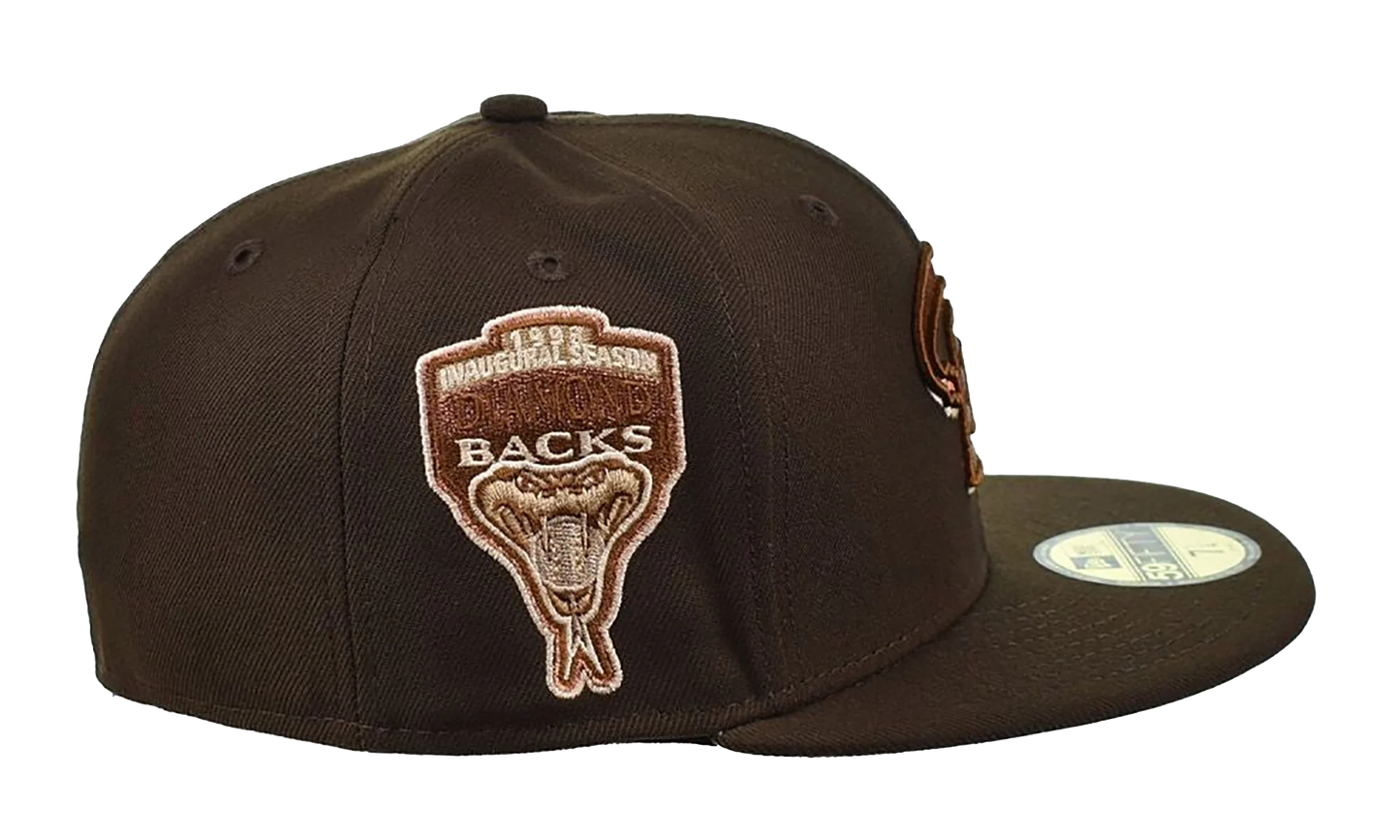59FIFTY Arizona Diamondbacks Fitted Hat "Walnut Brown" 70888358