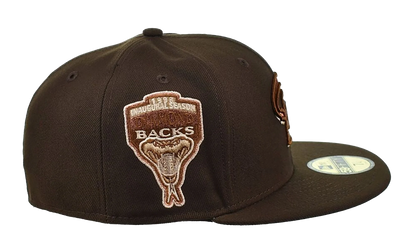 59FIFTY Arizona Diamondbacks Fitted Hat "Walnut Brown" 70888358