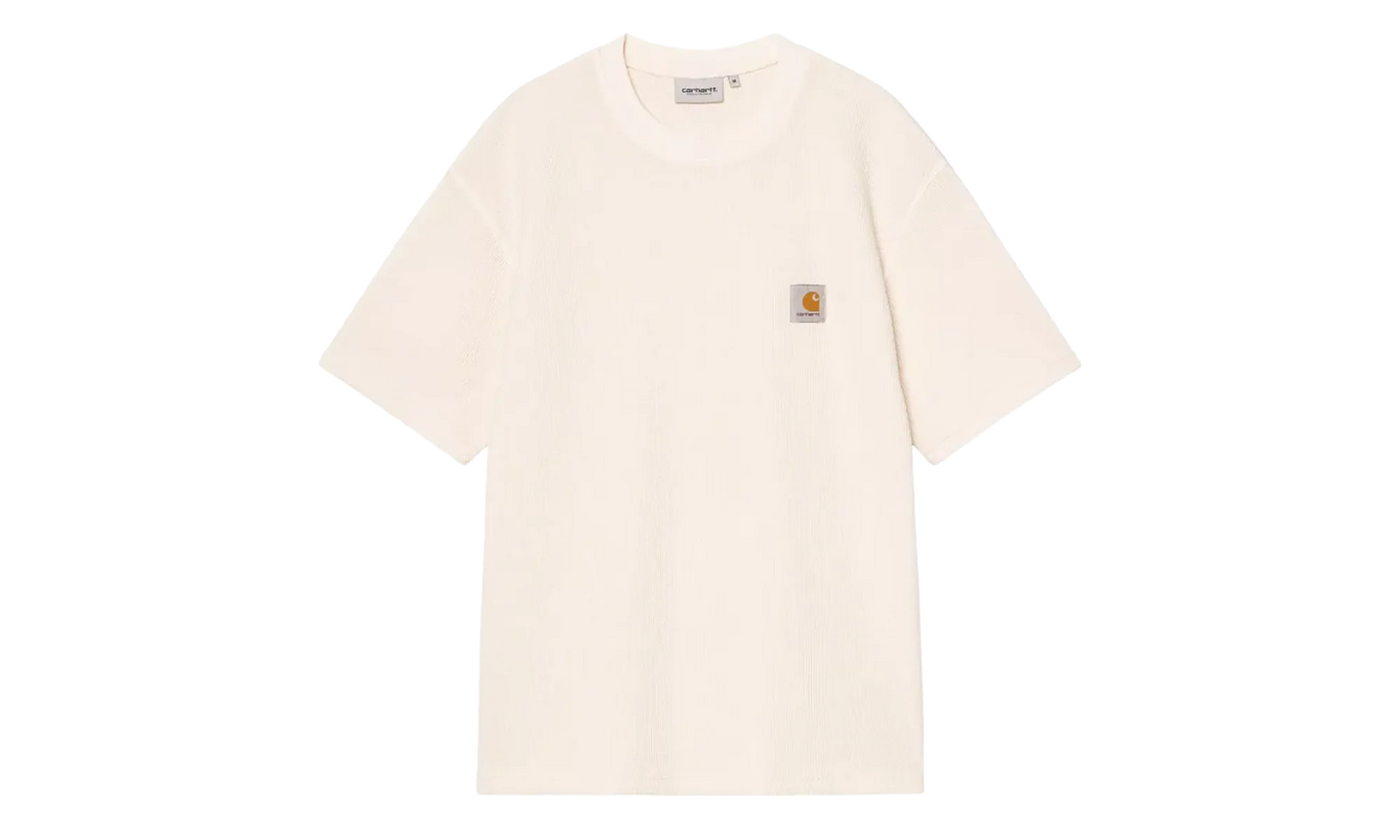 Short-Sleeve Nelson Waffle T-shirt "Garment Dyed - Natural" I036185 05GD