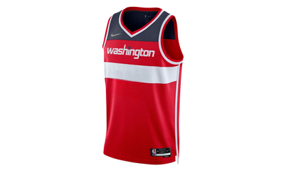 NBA Washington Wizards 2021/22 Diamond Icon Swingman Jersey "Red / Navy" DN2634 657