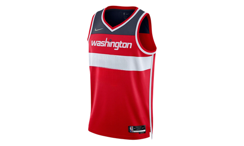 NBA Washington Wizards 2021/22 Diamond Icon Swingman Jersey "Red / Navy" DN2634 657