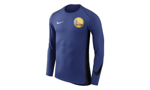 Hyper Elite Shooter Long Sleeve Shirt "GS Warriors" 856978 495