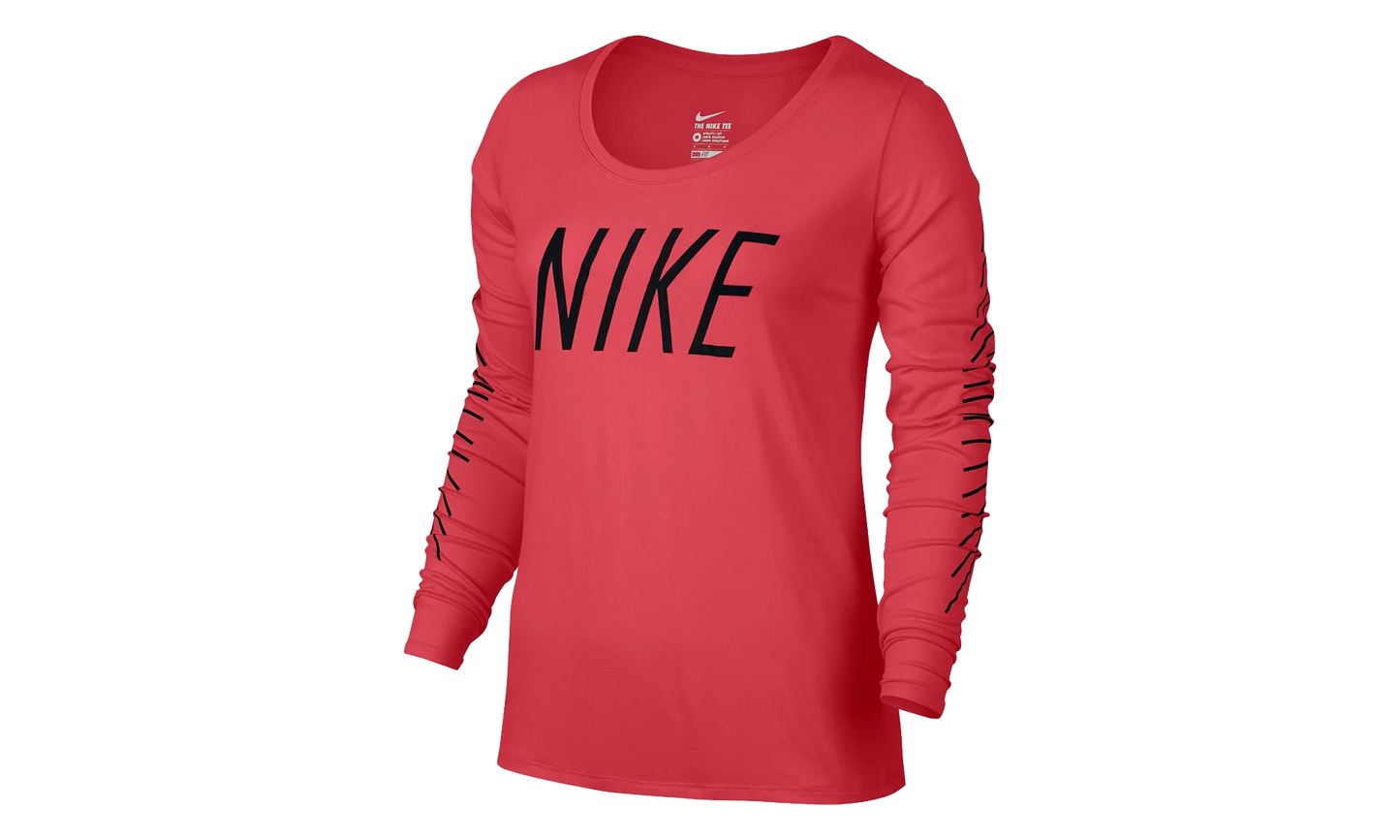 Legend Long Sleeve T-Shirt WMNS "Black / Red / Yellow" 805993 850