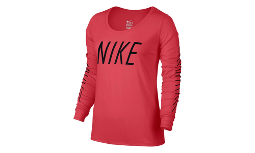 Legend Long Sleeve T-Shirt WMNS "Black / Red / Yellow" 805993 850