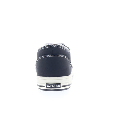 Avenger Blade 6 Eye Aluminum Toe A320 Mens Black Wide Work & Safety Shoes