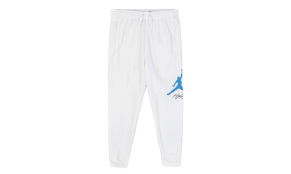 Jordan Essentials BAseline Jogger Pants "White / Blue" FD7345-100