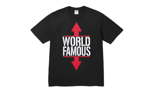 World Famous Tee "SS26 - Black" SU27448