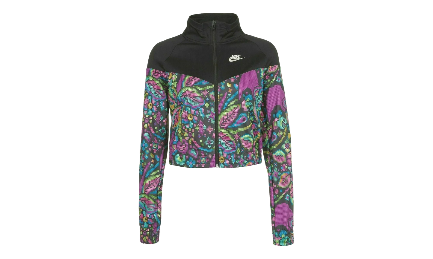 Sportswear Printed Jacket WMNS "Black" BV2827 010