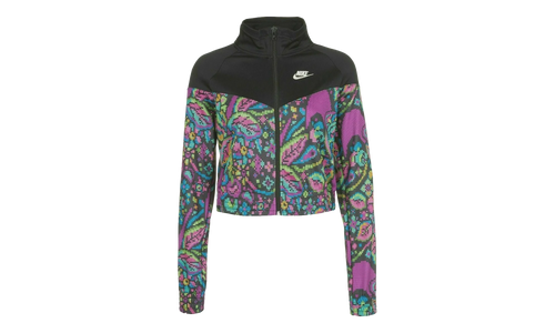 Sportswear Printed Jacket WMNS "Black" BV2827 010