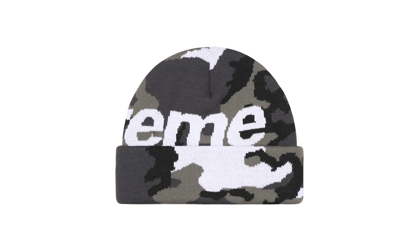 Camo Big Logo Beanie "FW25 - Snow Camo" SU26859