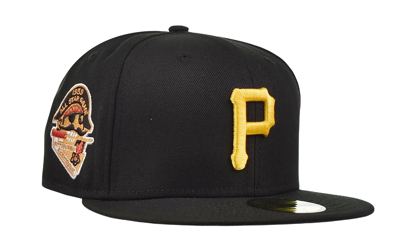 59Fifty Pittsburgh Pirates 1959 All Star Game Fitted Cap "Black / Yellow" 60399404