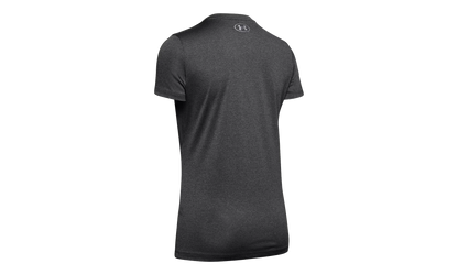 Tech V-Neck Short Sleeve T-Shirt WMNS "Gray" 1255839 090