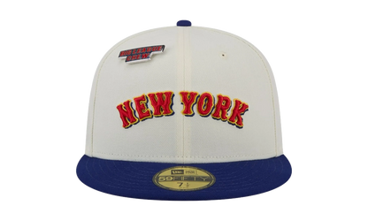59FIFTY New York Mets Big League Chew Original Fitted Hat "White / Blue" NE491