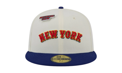 59FIFTY New York Mets Big League Chew Original Fitted Hat "White / Blue" NE491