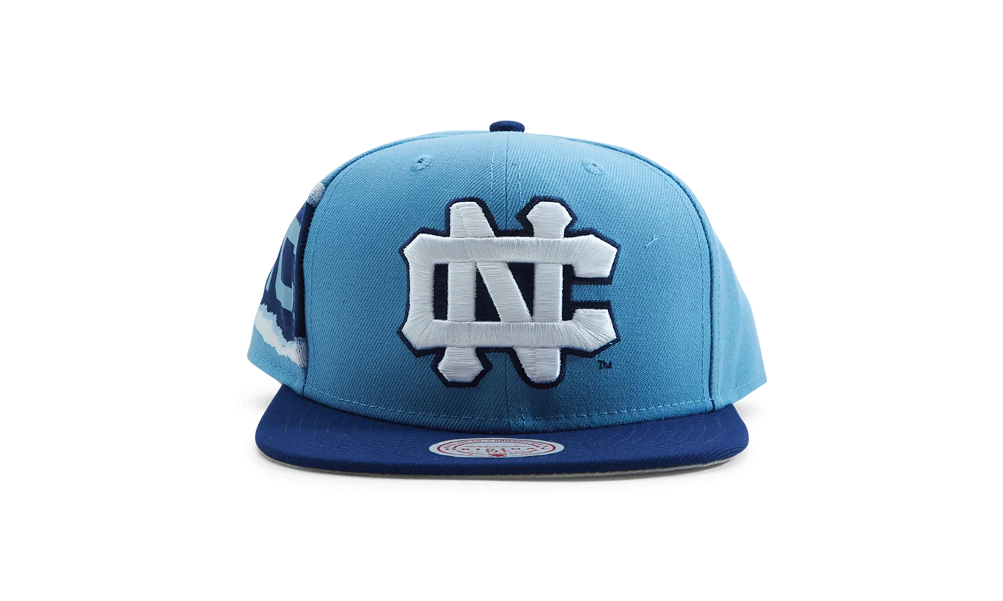 NCAA Jumbotron Snapback Cap "North Carolina Tar Heels - Navy / Light Blue" HHSS3466 UNCYYPPPNYLB
