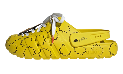 Adilette Clog "The Simpsons Yellow Black" HQ2580
