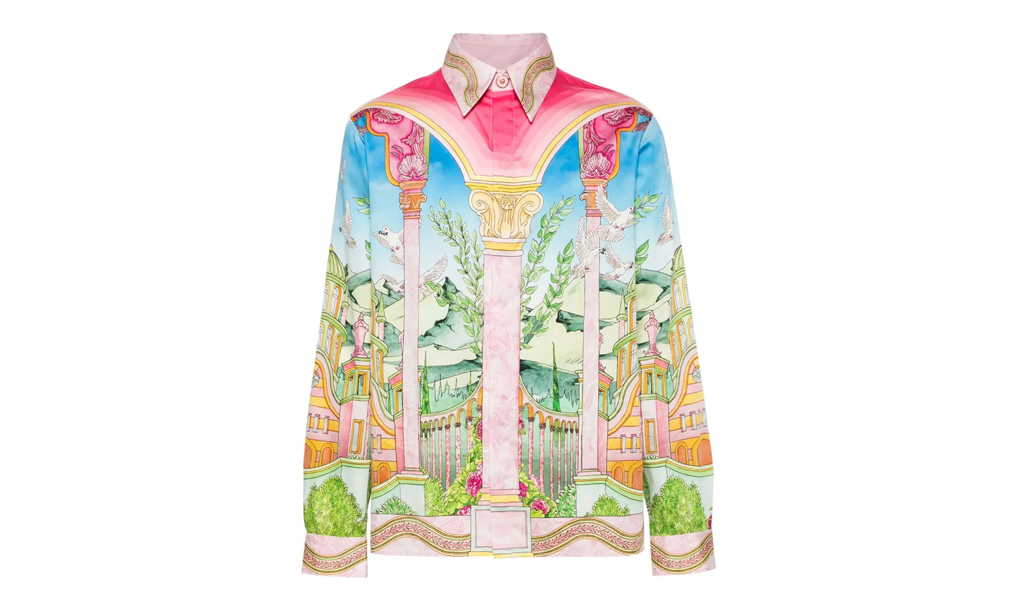 Le Jardin Ideal Long Sleeve Short Sleeve Shirt "Multicolour" U MPS24 SH 021 02