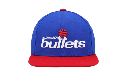 NBA Hardwood Classics Team 2 Tone 2.0 Snapback Cap "Washington Bullets - Royal / Red" HHSS3267 WBUYYPPPRYRD