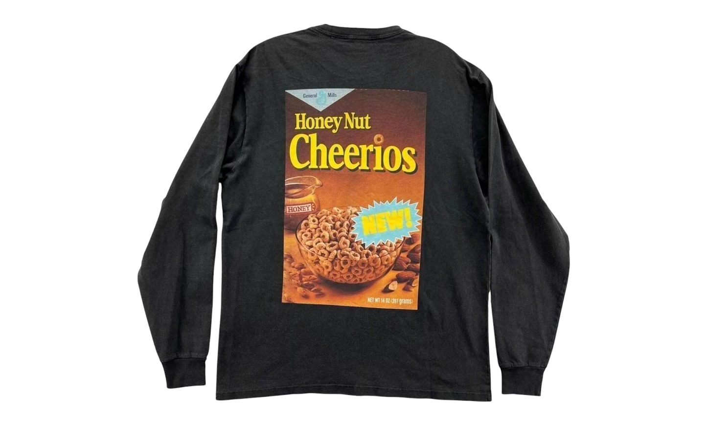 Cheerios Cereal Box Longsleeve Tee "Black" KITH86