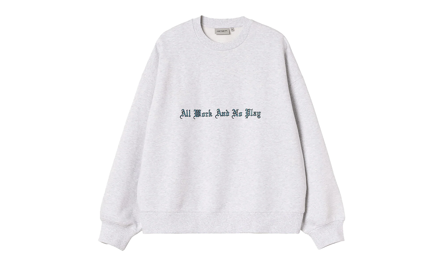 No Play Sweatshirt "Ash Heather" I035609 482 XX