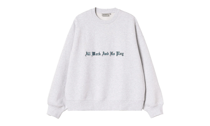 No Play Sweatshirt "Ash Heather" I035609 482 XX