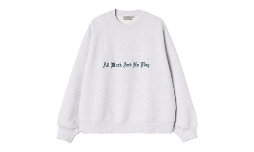 No Play Sweatshirt "Ash Heather" I035609 482 XX