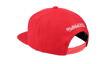 NBA Hardwood Classics Team Ground 2.0 Snapback Cap "Chicago Bulls - Red" HHSS3258 CBUYYPPPRED1
