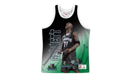 NBA Behind The Back Jersey "Timberwolves Kevin Garnett" MSTKMI19002 MTIWHITKGA
