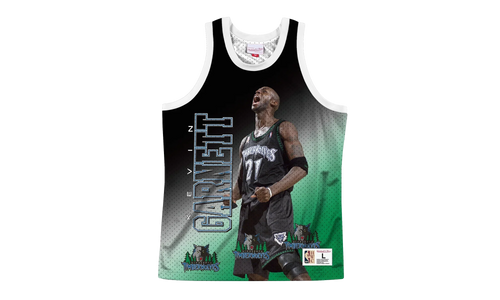 NBA Behind The Back Jersey "Timberwolves Kevin Garnett" MSTKMI19002 MTIWHITKGA