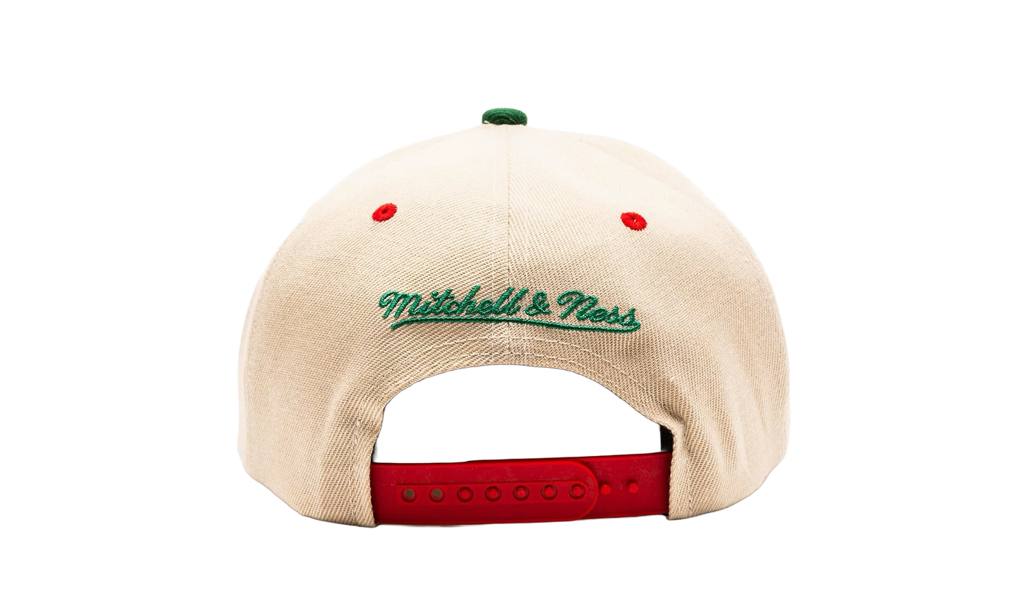 NHL Pop Panel Snapback Cap "New Jersey Devils - Off White" HHSS5371 NJDYYPPPOFWH