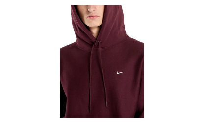 Solo Swoosh Fleece Hoodie "Burgundy Crush" HV1082 652