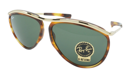 PILOT SUNGLASSES "STRIPED HAVANA" RB2219-954-31_59