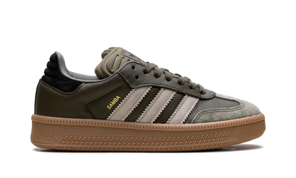 Samba XLG "Olive Strata Wonder Beige Gold Metallic" JQ2387