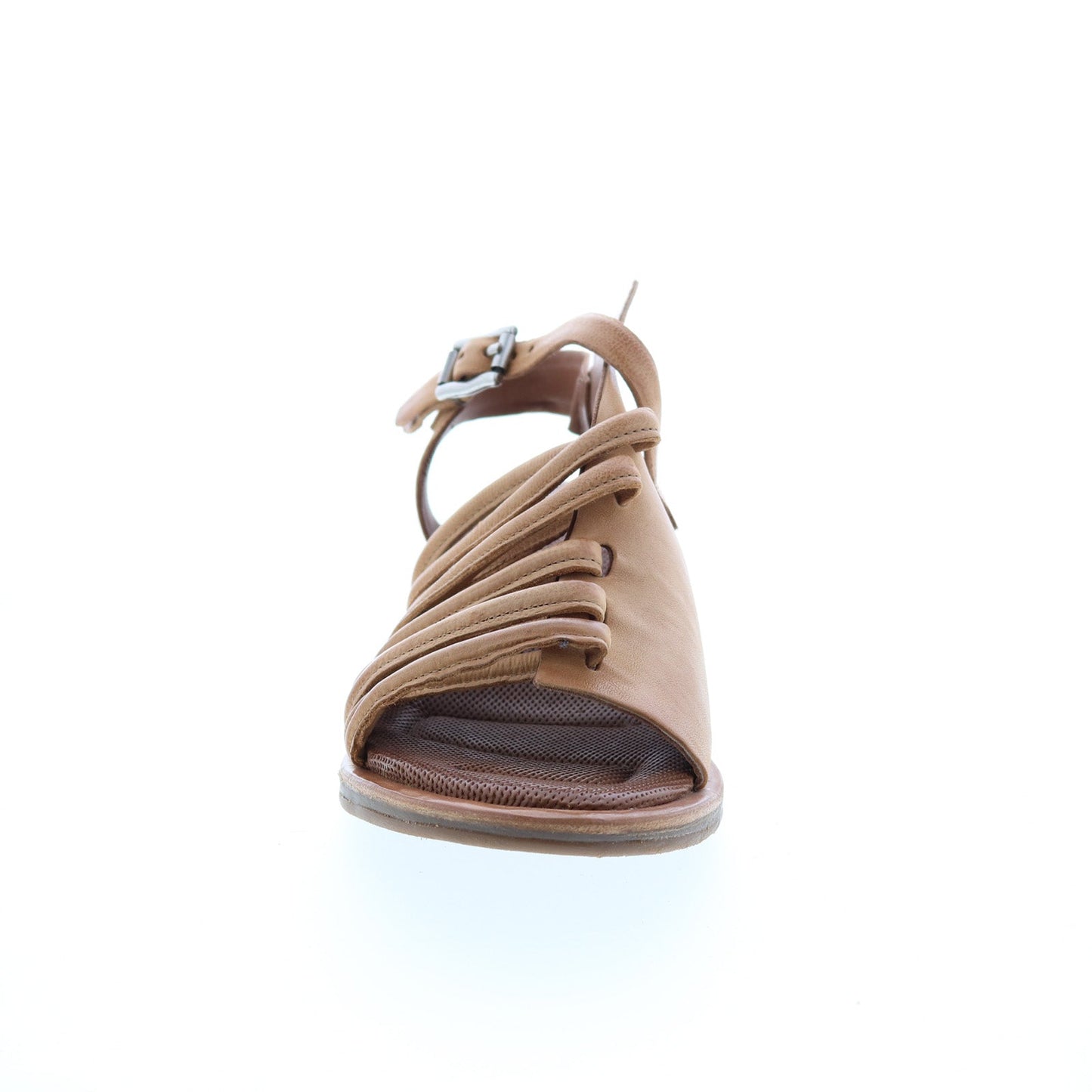 Simmy A70002-101 Womens Brown Leather Strap Sandals Shoes