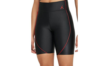 Jordan Essential Bike Shorts WMNS "Black - University Red" DC2177 010