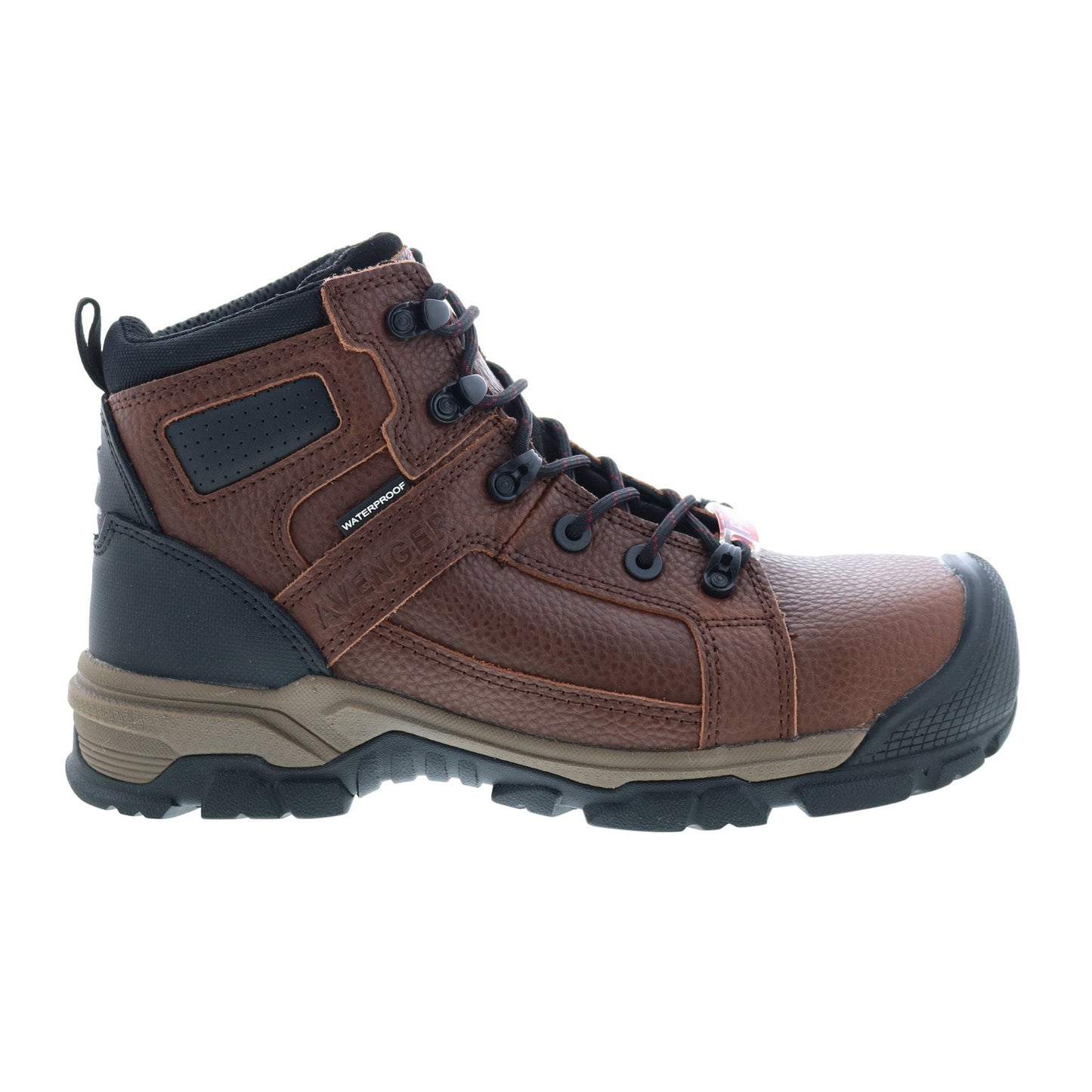 Avenger Ripsaw Carbon Toe Waterproof Mens Brown Work & Safety Boots