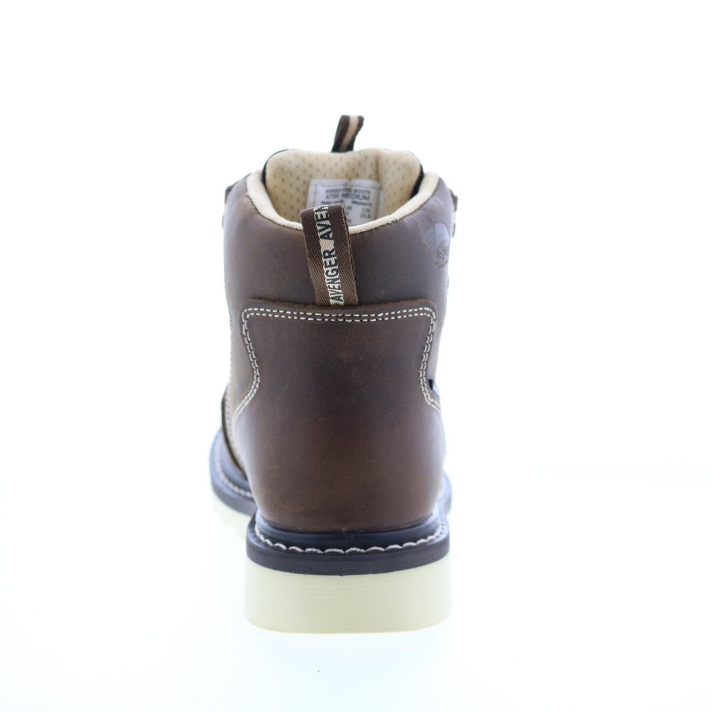 Avenger Wedge Carbon Toe Electric Hazard Waterproof 6" Womens Brown Work Boots