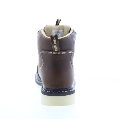 Avenger Wedge Carbon Toe Electric Hazard Waterproof 6" Womens Brown Work Boots