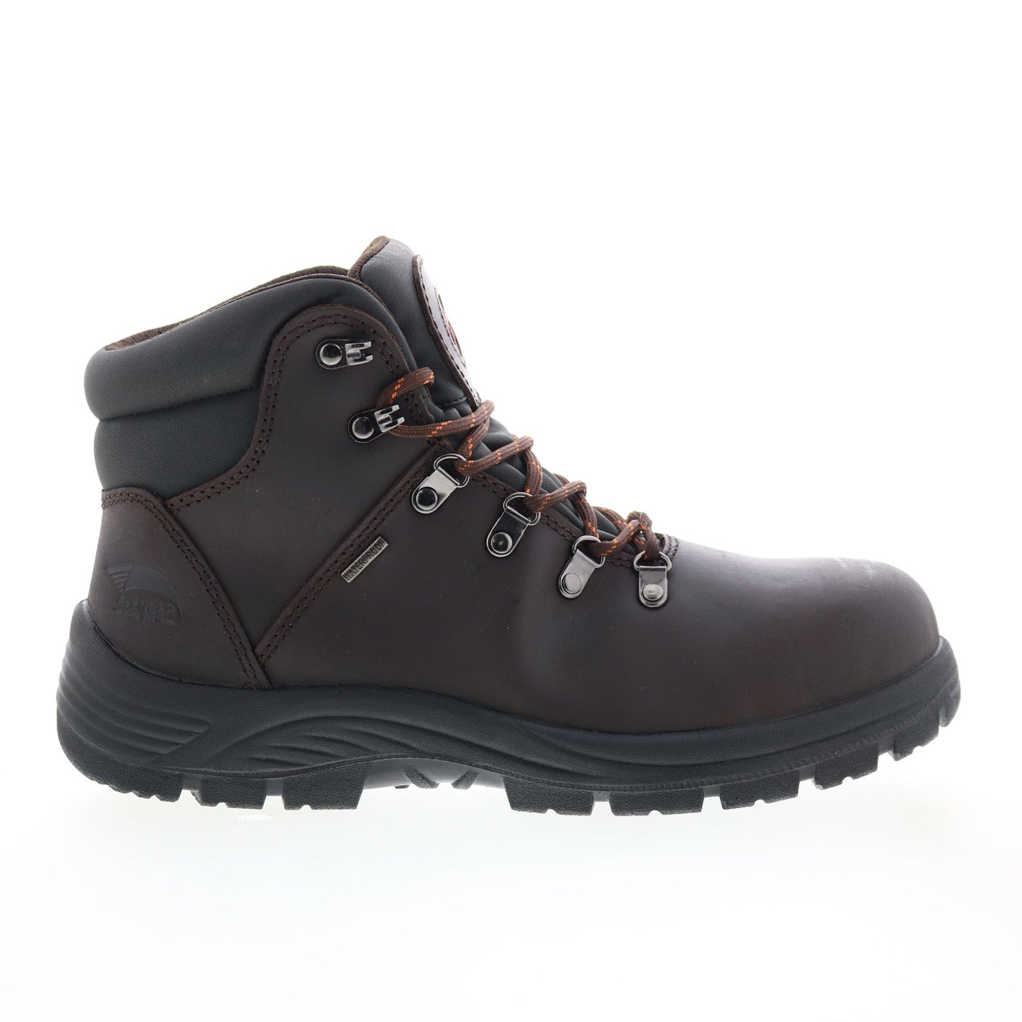 Avenger Framer Soft Toe Electric Hazard Waterproof 6" Mens Brown Work Boots