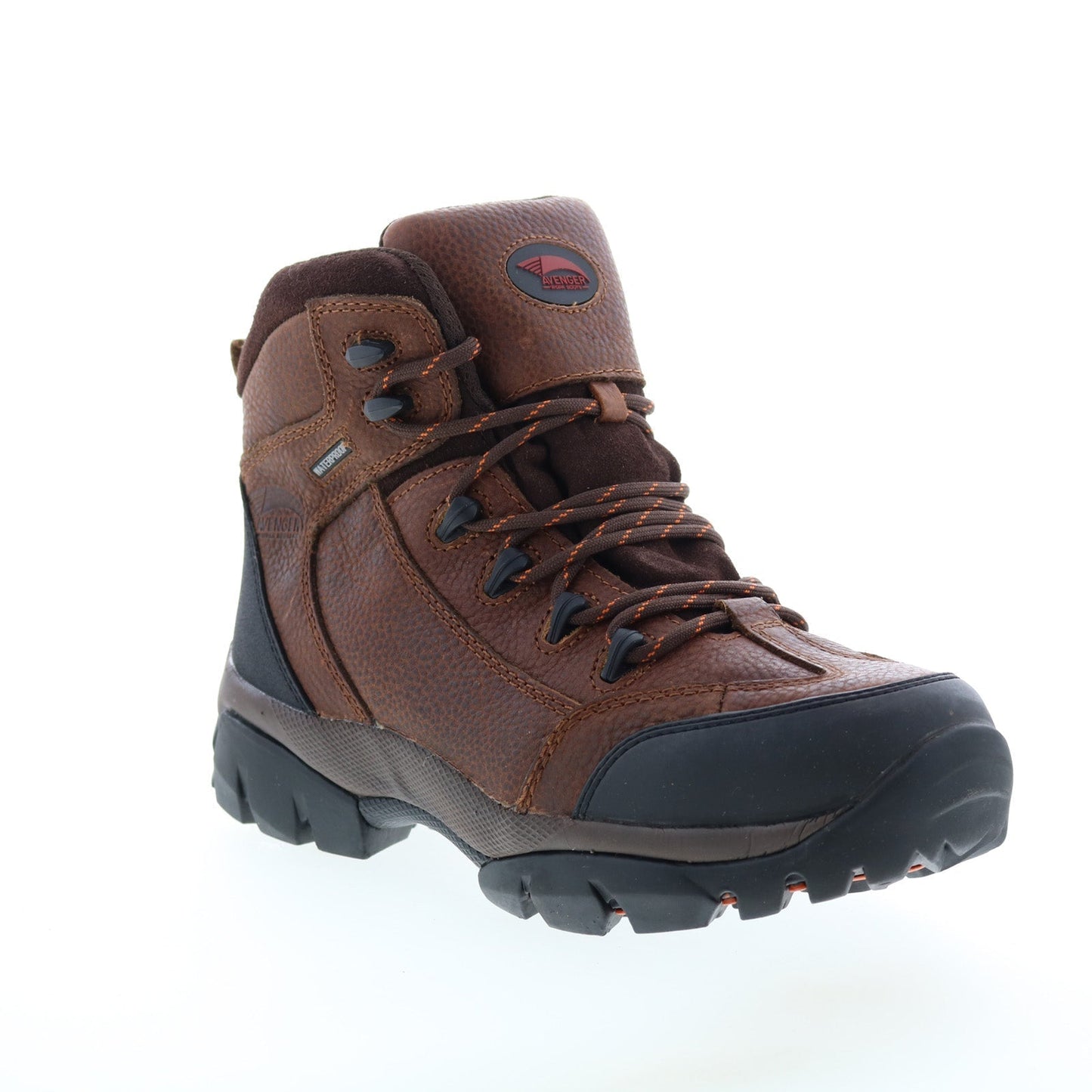 Avenger Soft Toe Electric Hazard Waterproof 6" Mens Brown Work & Safety Boots