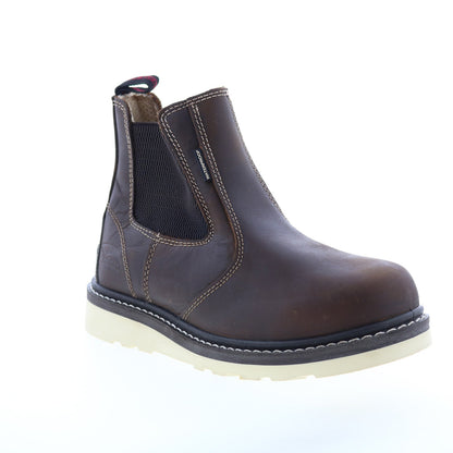Avenger Wedge Romeo Electrical Hazard Waterproof Womens Brown Work Boots